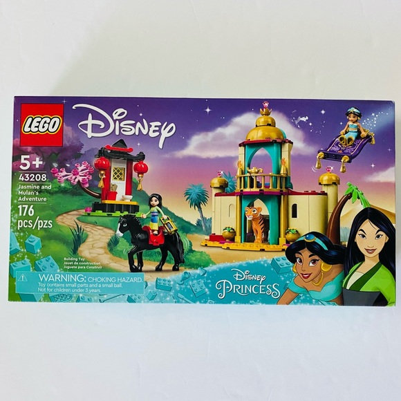 Lego | Disney Jasmine and Mulan’s Adventure Set 43208 Princesses - Picture 1 of 7